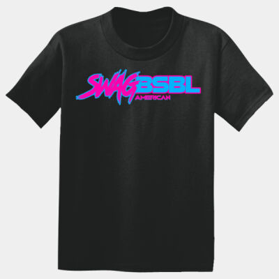 SWAG BSBLPink& Blue Performance Tshirt YOUTH Thumbnail