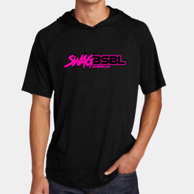 ADULT SWAG BSBL Short Sleeve Performance Hoodie Thumbnail