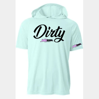 Dirty Swag ADULT Drifit Hoodie Tee!  Thumbnail